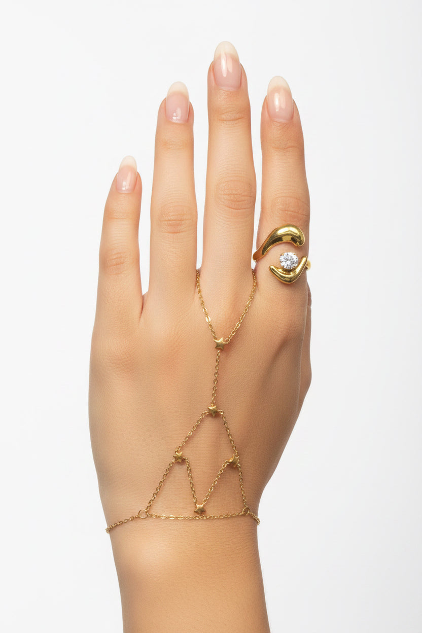 Starlight Gold Handchain