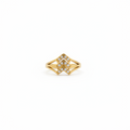 AD stone 18 k Gold Plated Ring