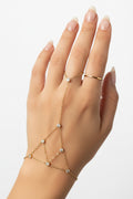 Amira Gold Handchain