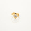 Hear Crystal Ring