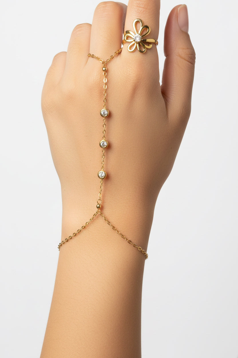 Dainty Glow Handchain