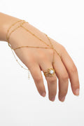 Jasmine Gold Handchain