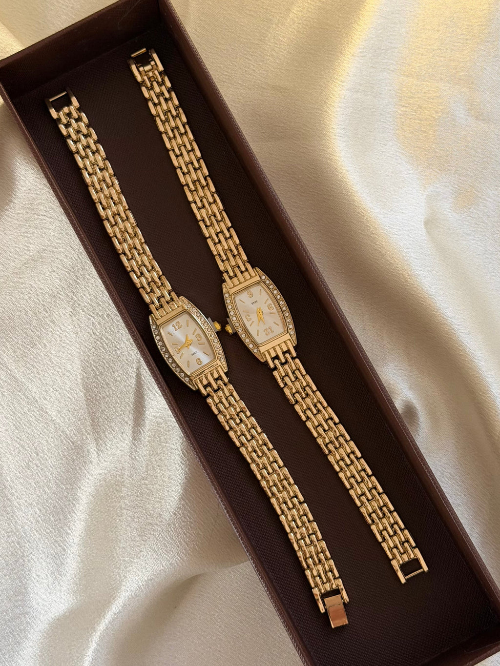 Gold Tonneau Dial Vintage Watch