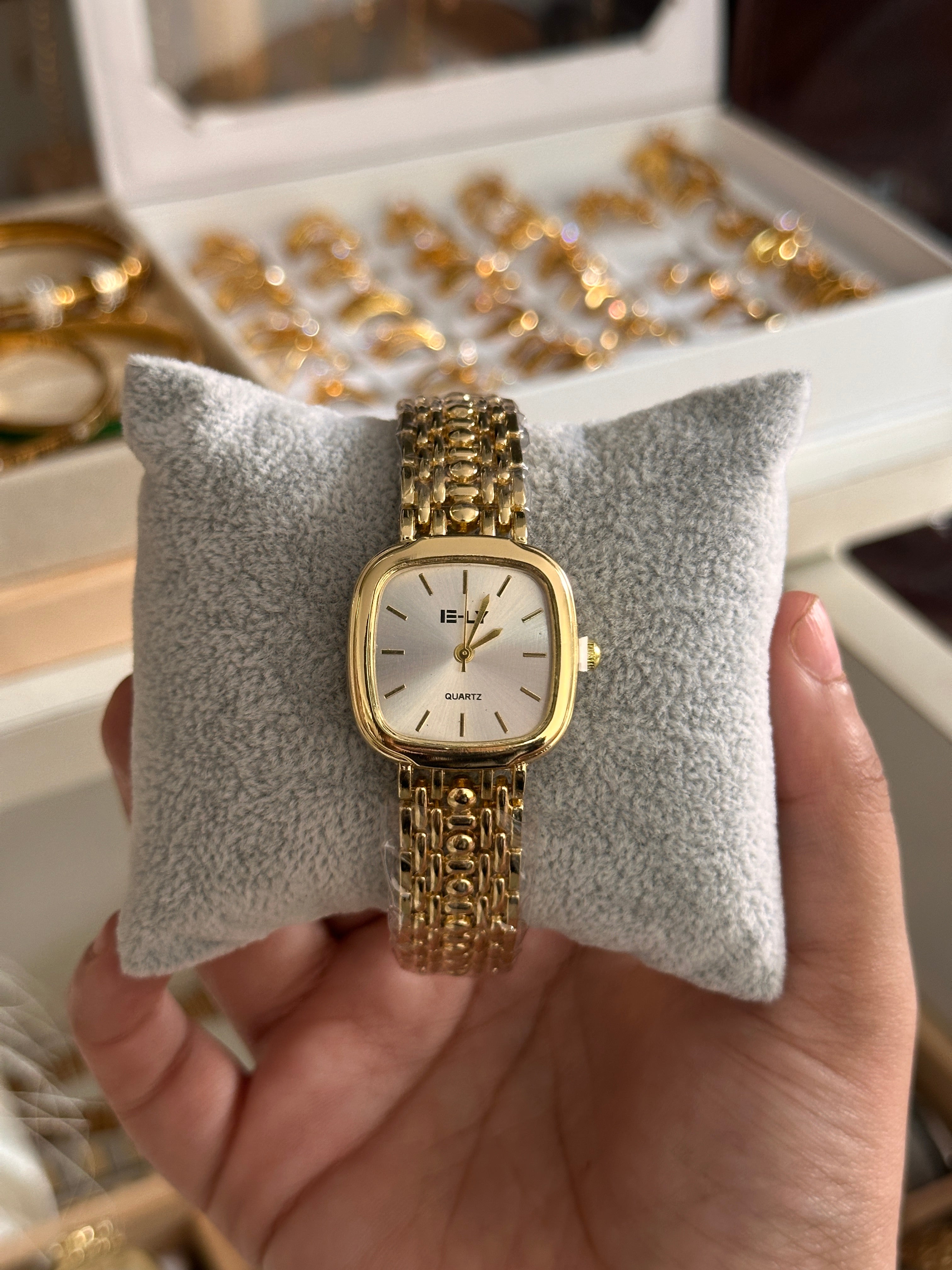 Curved Square Vintage Watch