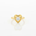 Heart Stone Ring