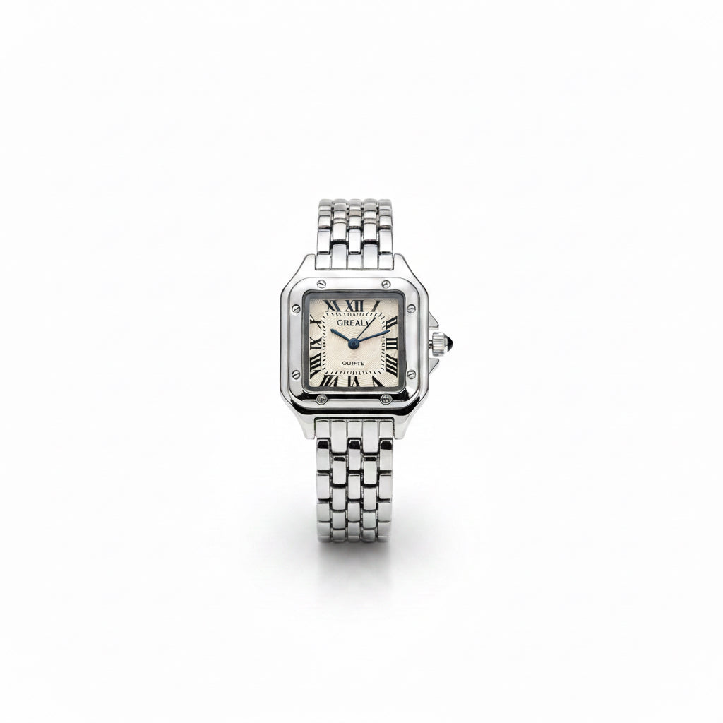 Grealy Silver Vintage Watch