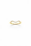 AD stone 18k Gold Plated Ring