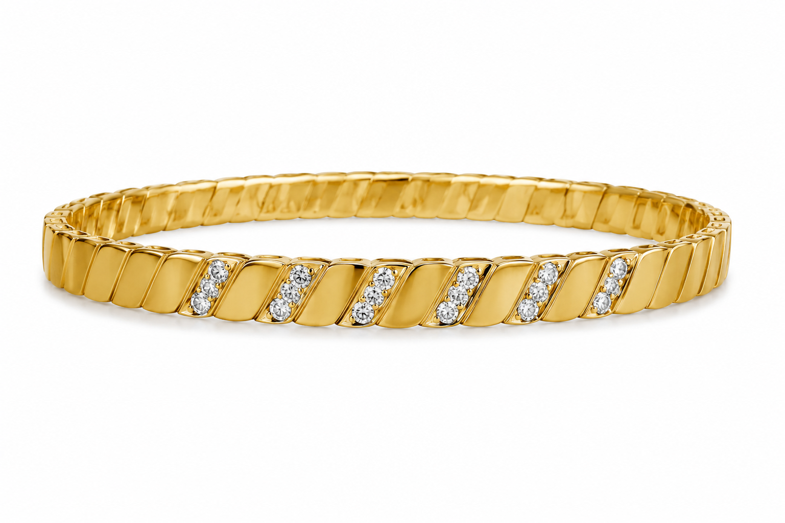Celeste Gold Bangle