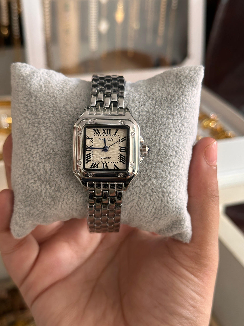 Grealy Silver Vintage Watch