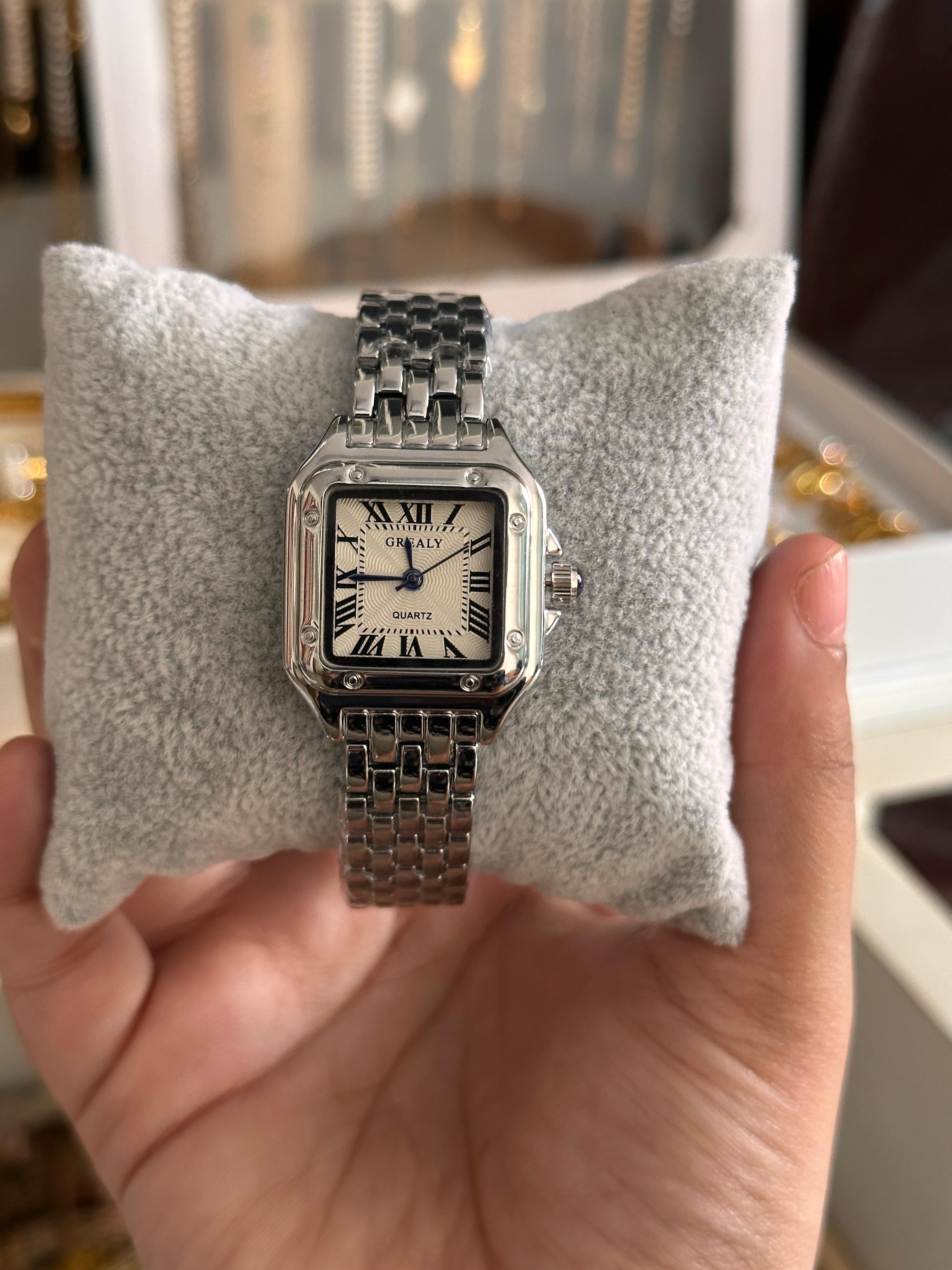 Grealy Silver Vintage Watch