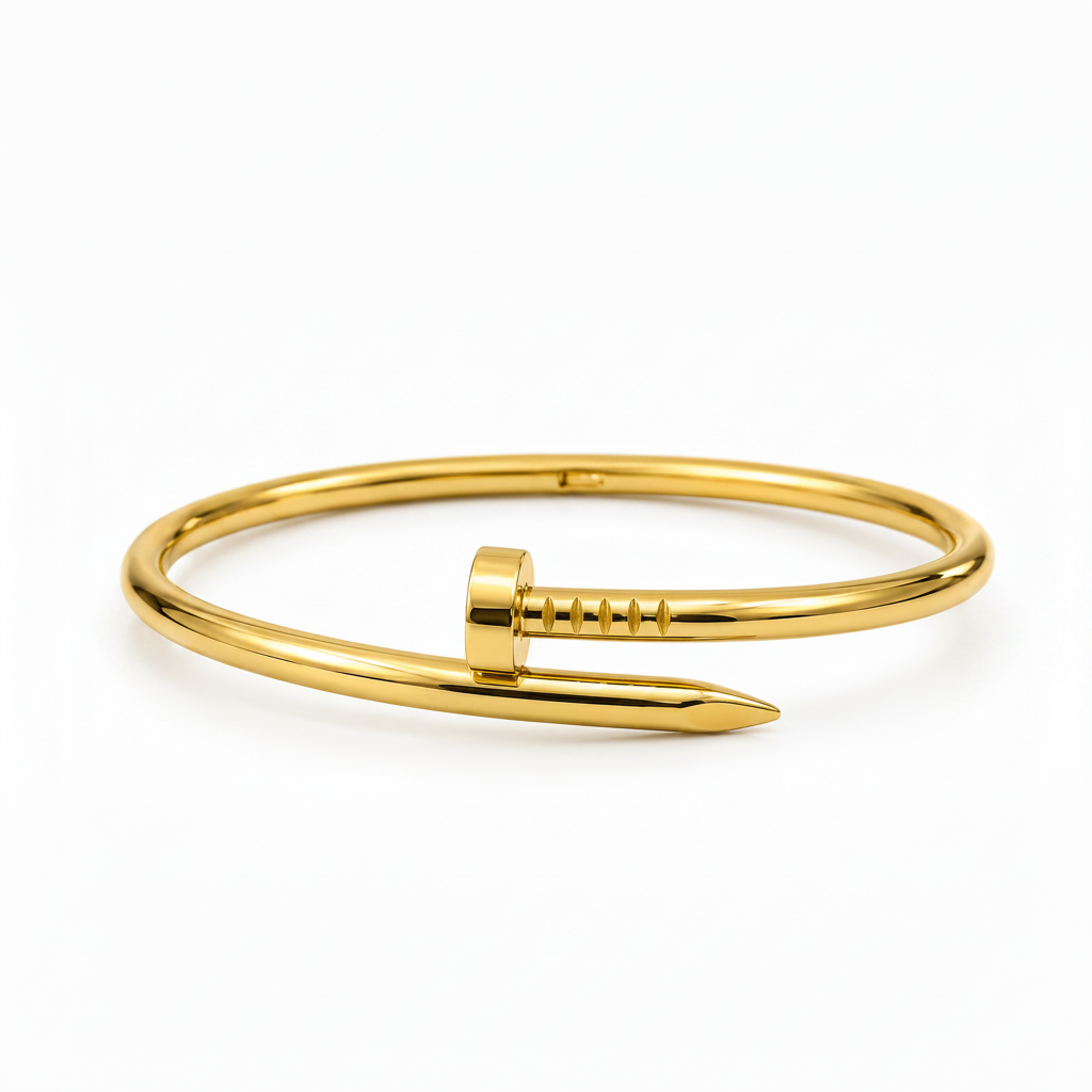 Nail Cuff Bangle