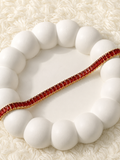 Ruby Tennis Bracelet